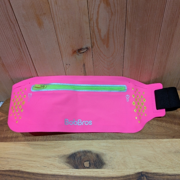 bobbris Pink and Gold Wristlet Clutch - Picture 2 of 5